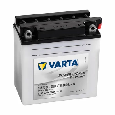 Varta B9L-B 12V 9Ah 85A (136*76*140)  P+